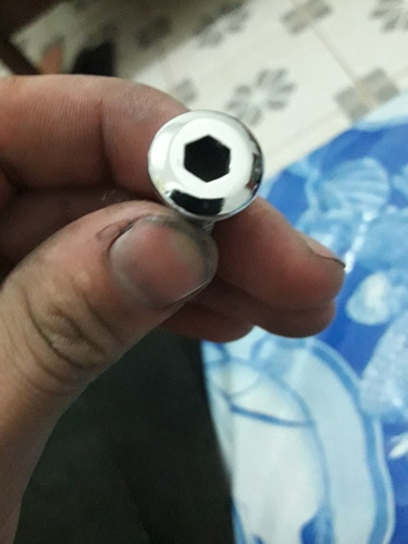 Imagem 3 de 4 de Kt Parafuso Disco/tampa Fluido Cromado Cg Titan 2000/150/160