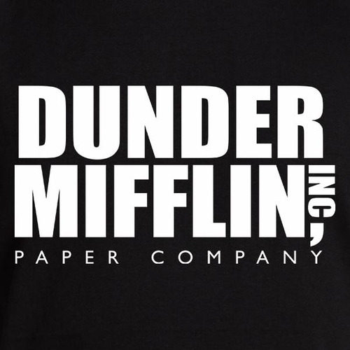 Camiseta Dunder Mifflin Tradicional