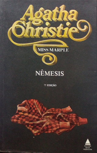 Livro Nêmesis (nova Fronteira) - Christie, Agatha [1987]