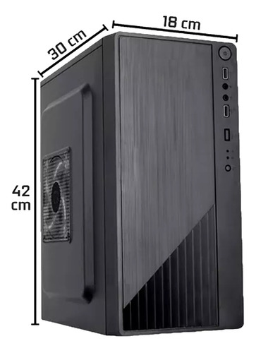 Computador Completo Intel I5 3ª G 8gb Ssd 480 Monitor 19