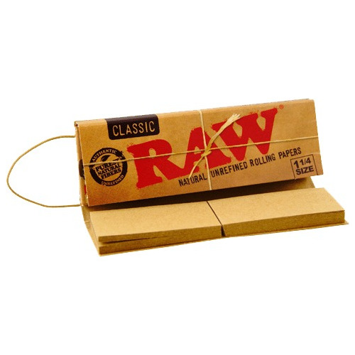 Papelillos Raw Connoisseur 1 1/4 + Tips