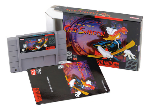 Maui Mallard In Cold Shadow Super Nintendo Snes Completo
