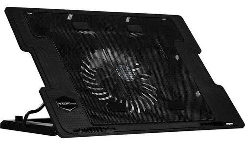 Base Fan Cooler Ventilador Grande Led Para Laptop Argomtech