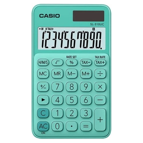 Calculadora Casio Portátil Sl-310uc - Color Verde