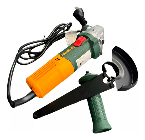Amoladora Angular 850w Disco 125mm 220v Jadever Mango Auxi