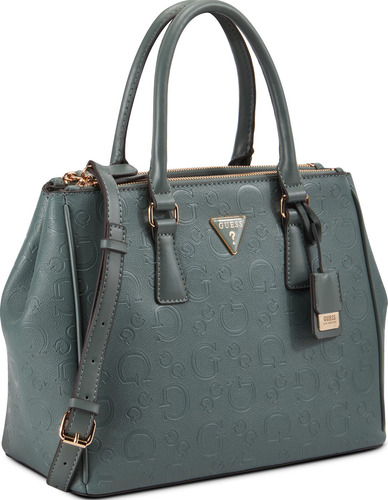 Bolsa Satchel Para Mujer Con Logo Estampado De Guess
