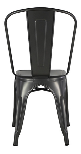 Set De 4 Sillas Comedor Casa Tolix Metal Mundo In