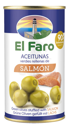 Aceitunas Españolas Rellenas De Salmon El Faro 150grs