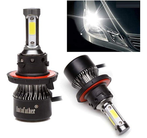 Kit Conversion Bombilla Led H13 9008 Para Faro Delantero Haz