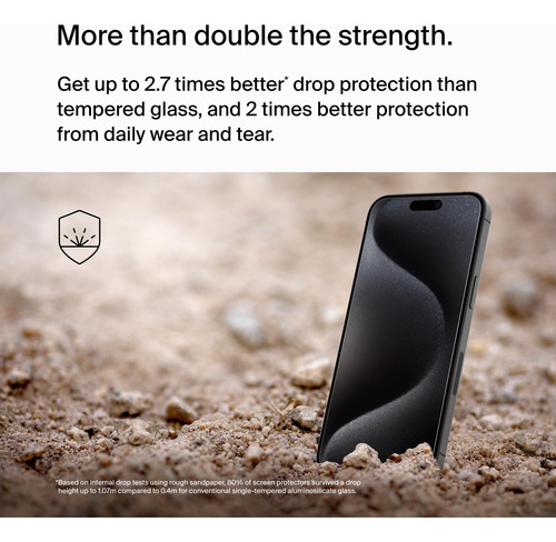 Protector De Pantalla Belkin Screenforce Ultraglass 2 iPhone
