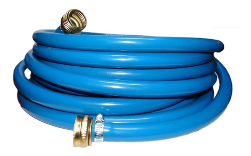 Manguera Azul De Silicón Para Riego Muy Flexible 1'' X 30m