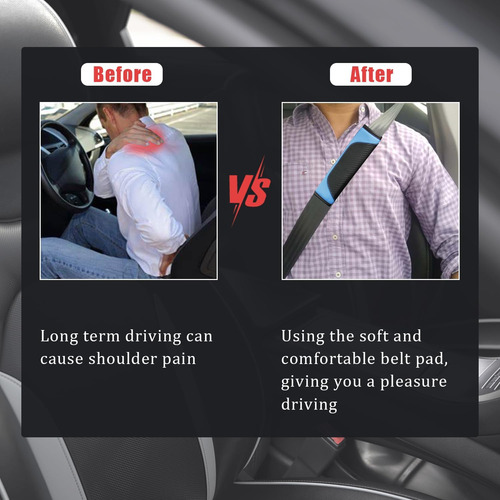 Fundas Para Cinturón De Seguridad, 2 Unidades, Fundas De Cue