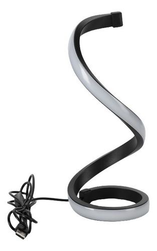 Q Night Light Led Con Botón De Alimentación Usb De Tres Bril