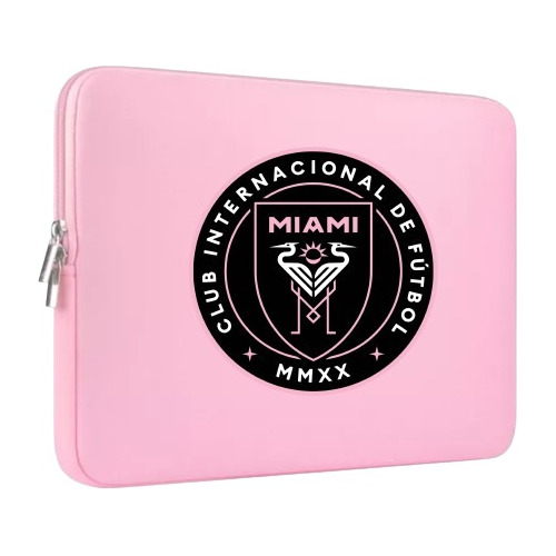 Sobre Estuche Rosa Para Notebook De Escudo De Inter De Miami