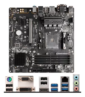 Placa Madre Msi Pro B550m-p Gen3, Am4, B550 Ddr4 Amd Usb 3.2