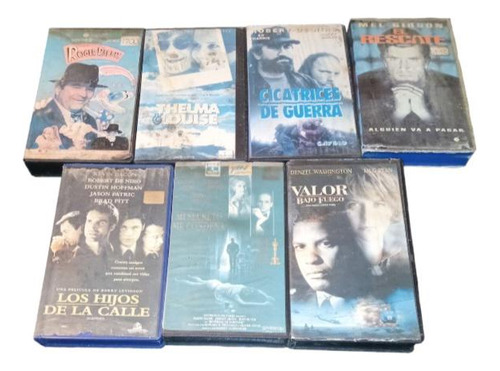 Lote De 8 Vhs!!!!clásicos Originales De Colección!!