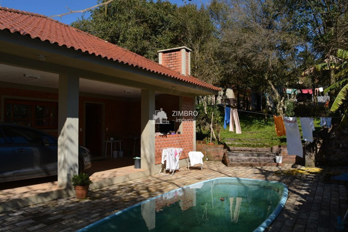 Imagem 12 de 15 de Casa 2 Dorm Itaara Com Piscina Garagem Churrasqueira - Linda Propriedade - 98793