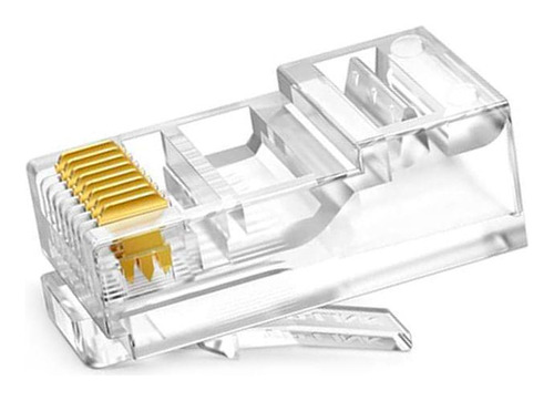 Conector Rj45 Passagem Ez Crimp - Cat6