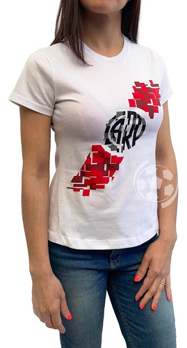 Remera River Plate Mujer Nuevo Modelo Producto Oficial