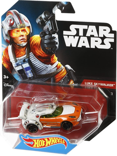 Star Wars Hot Wheels Die Cast Luke Skywalker 