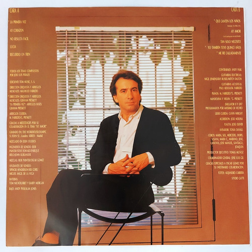 Jose Luis Perales - Con El Paso Del Tiempo Lp