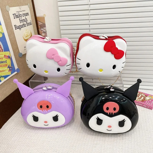 Bandolera Rigida Kuromi, Hello Kitty
