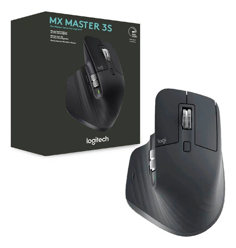 Mouse Logitech Mx Master 3s Wireless 8k Graphite 910-006561