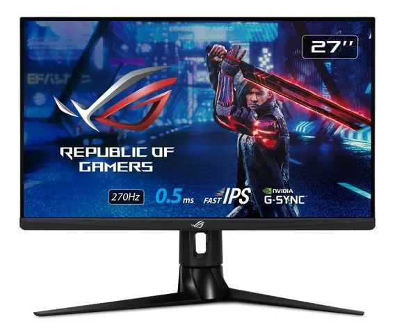 Monitor Asus Rog Strix 2k Hdr De 27 270hz, (xg27aqm)