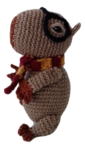Peluche Carpincho Harry Potter Amigurumi Crochet Algodón