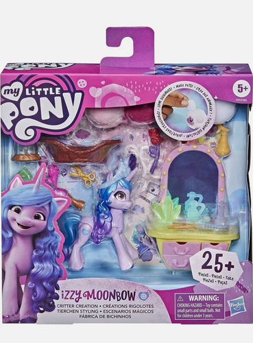Figura My Little Pony Escenarios Mágicos Izzy Moonbow 25 Pcs