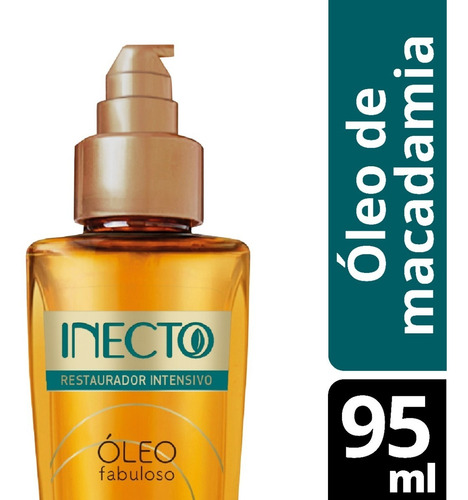 Óleo Fabuloso Inecto Aceite De Macadamia Restaurador X 95ml