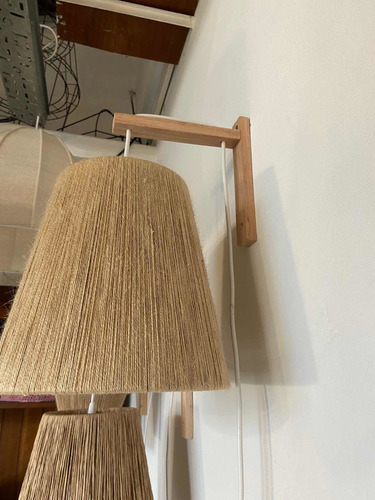 Veladores De Pared Fini Yute