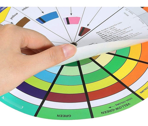 Rueda De Color Para Artistas, Mxcoi-002, 2 Pzas, 118 Colores
