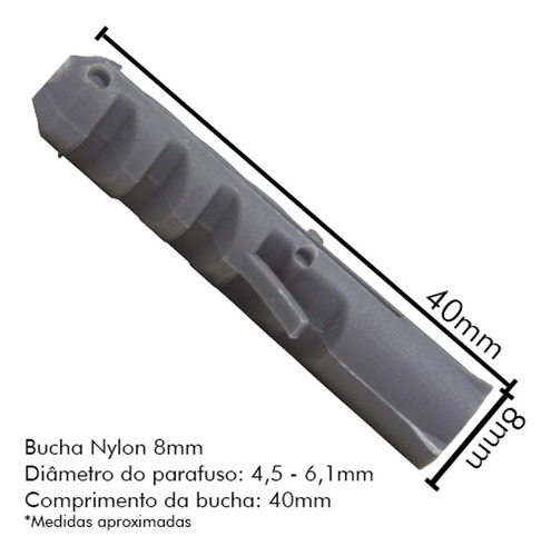 Bucha Fix.nylon Sfor 08 C/500