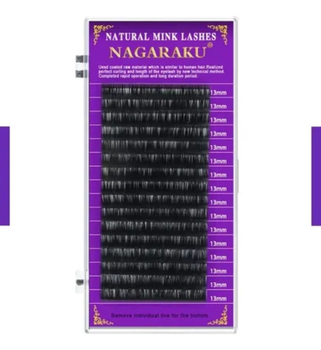Blister Pestañas Aplicacion Mink 1x1 1pz Una Medida