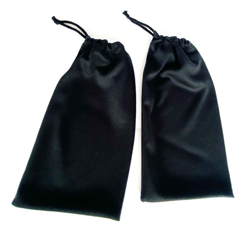Kit 1800 Saquinhos Para Óculos Preto Resistente Atacado