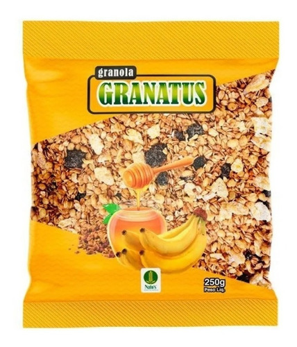 Granola Banana E Mel Granatus 250grs