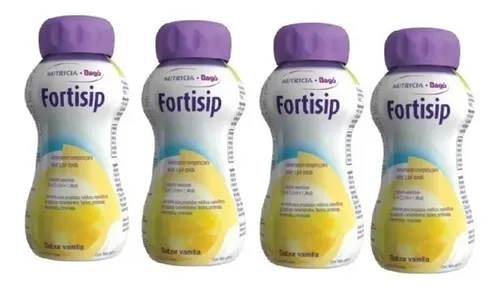 comprar Fortisip Vainilla 200ml X 4 Botellas Nutricion Nutricia Bago