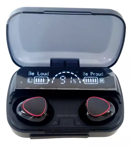 Auriculares Bluetooth M10 Superior F9-5 Carga Celu Bt 5.3 Color Negro Color  de la luz