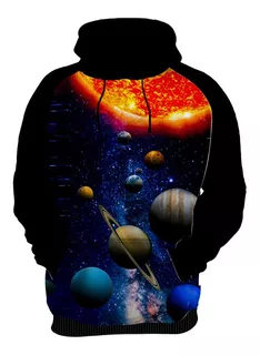 Blusa De Frio Moletom Universo Planeta Sistemas Art 02