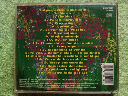 Eam Cd Hit Container '96 Oasis Shakira Chayanne Fey Ricardo (Usado)