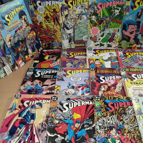 Superman. ( Años 90'. Colección 34 Ejemplares) Editorial Vid (Usado)