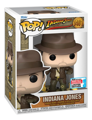 Funko Pop #1401 Indiana Jones Serpientes Exclusivo Nycc 2023