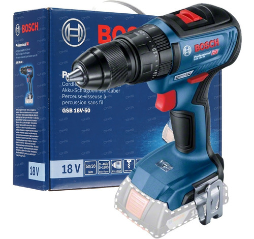 Taladro Atornillador Bosch Brushless Percutor Gsb 18v-50 