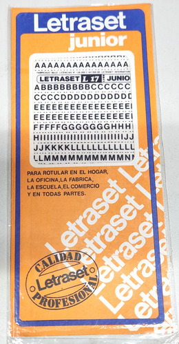 Letraset Junior L16 L17 L18 L19 L20 L22 L23