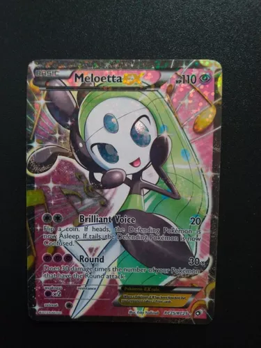 Card Pokemon Meloetta Ex Full Art Original Ingles