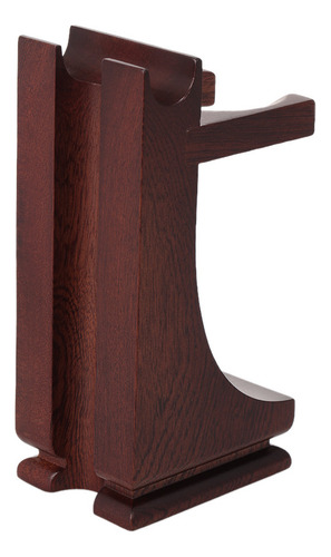 Soporte De Afeitado De Madera Maciza For Brochas De Afeitar