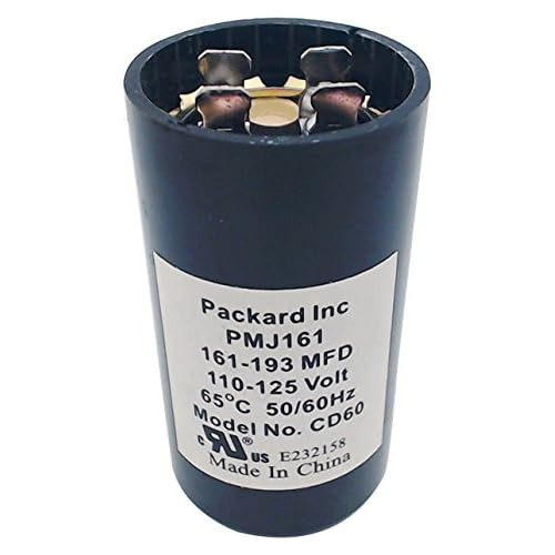 Condensador De Arranque Pmj161 110-125v, 161-193 Mfd