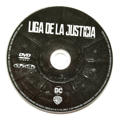 Liga De La Justicia - Dc - Dvd Original - Los Germanes 