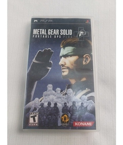 Metal Gear Solid Portable Ops Plus Psp Fisico Envío Inmediat (Usado)